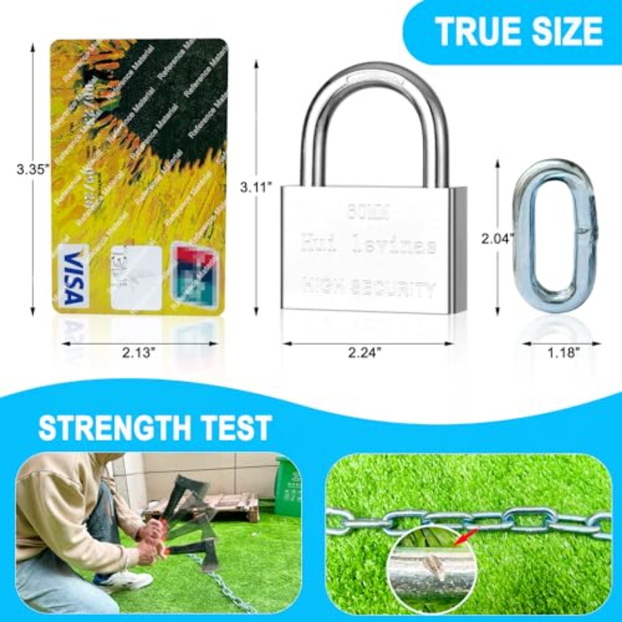 Heavy Duty 39 Inch 8mm Galvani - Bike Chain ulasan dan harga