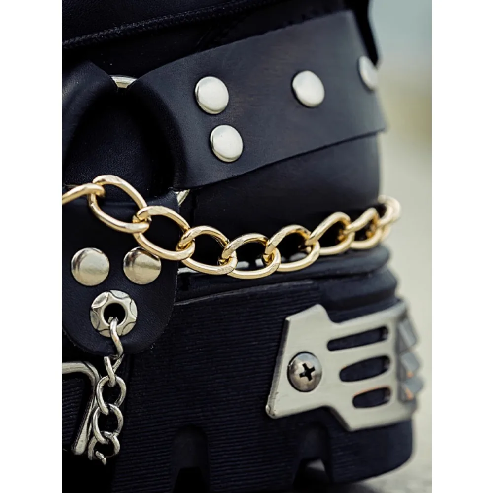 Men's Fashion Genuine Leather  - Motorcycle Chain ulasan dan harga