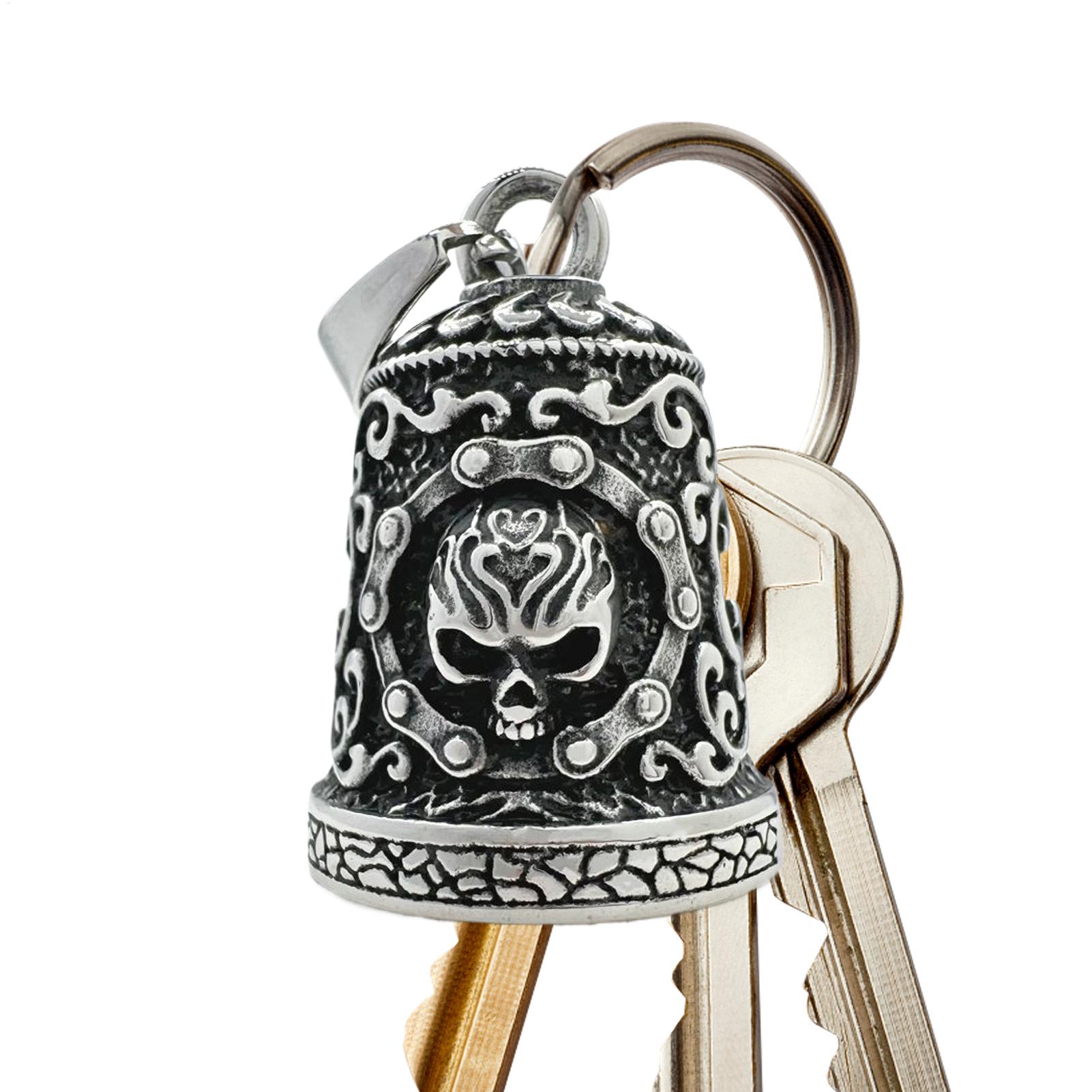Skull Bell Charm Motorcycle Be - Motorcycle Chain ulasan dan harga
