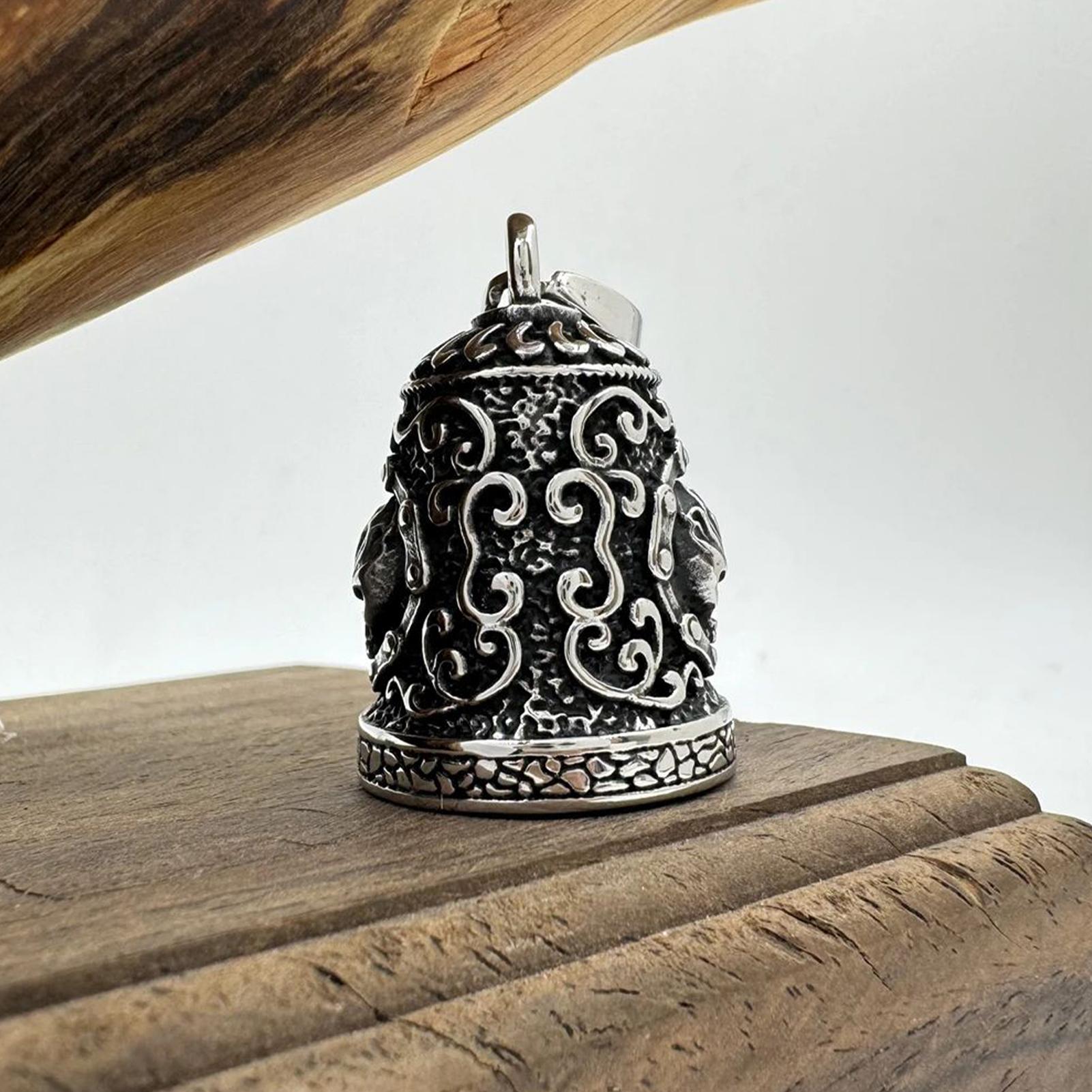 Skull Bell Charm Motorcycle Be - Motorcycle Chain ulasan dan harga