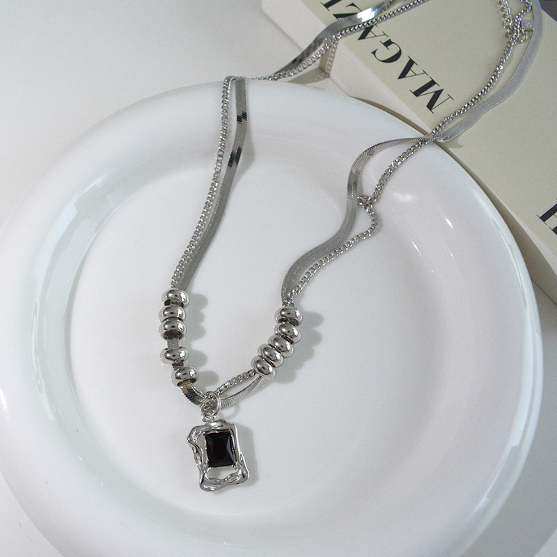 Layered Stainless Steel Chains - Xcm Chain ulasan dan harga