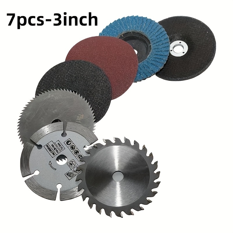 7Pcs Procut3-Inch Circular Saw - Steel Chain ulasan dan harga