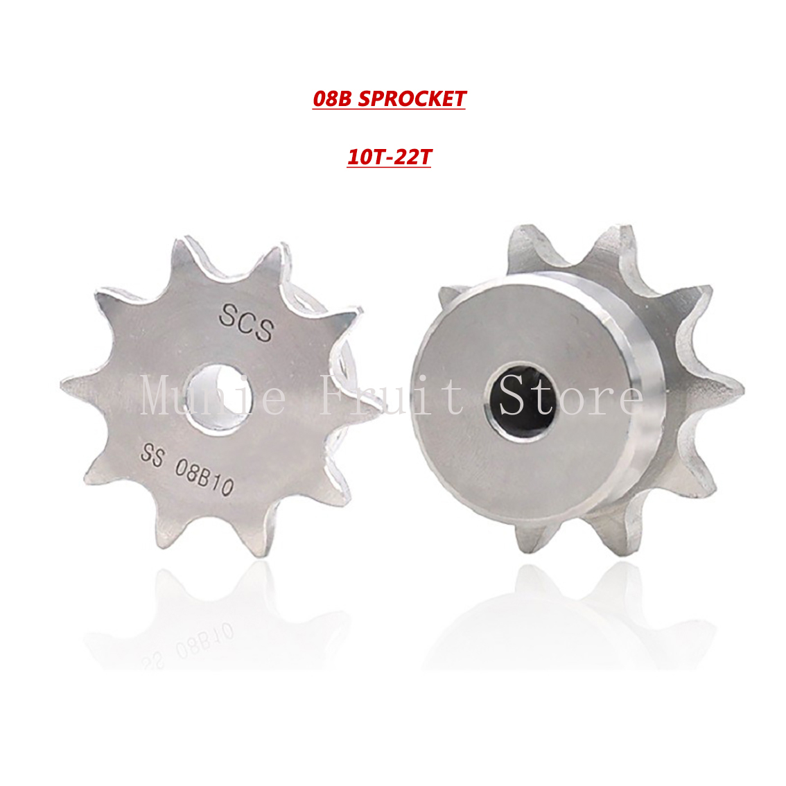 08B Sprocket 10-22 Teeth 12.7m - Ansi Chain ulasan dan harga