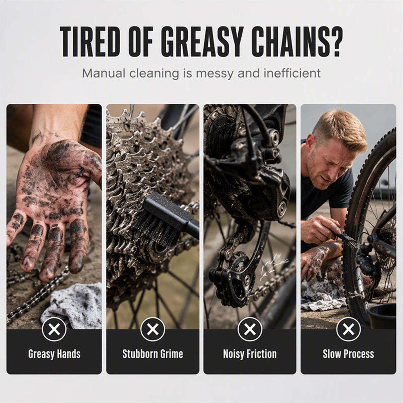Bicycle Chain Cleaner Cycling  - Bicycle Chain ulasan dan harga